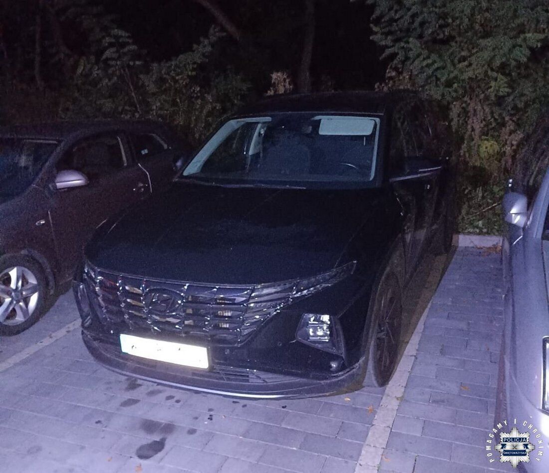 Ukradł auto w Skarżysku-Kamiennej, a „wpadł” w Radomiu