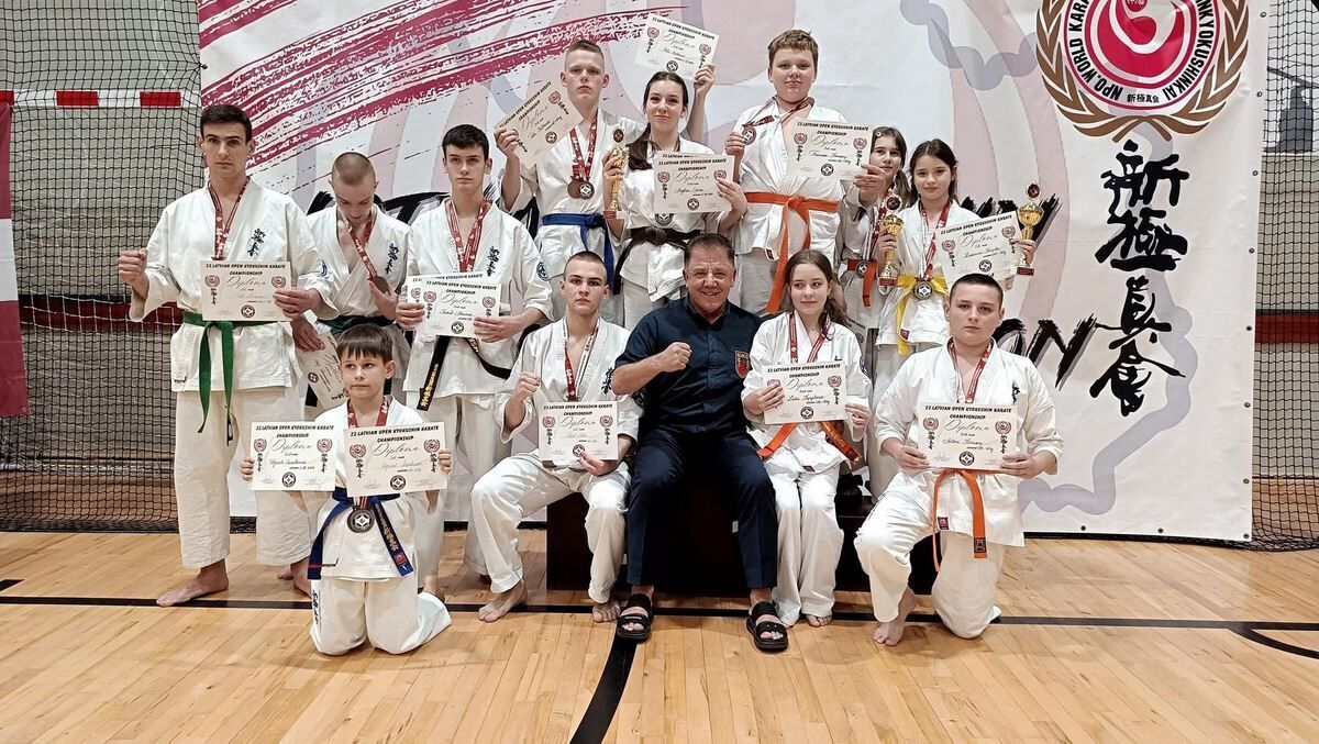 Mistrzostwa Łotwy szczęśliwe dla Skarżyskiego Klubu Sportów Walki „Kyokushin-Karate”