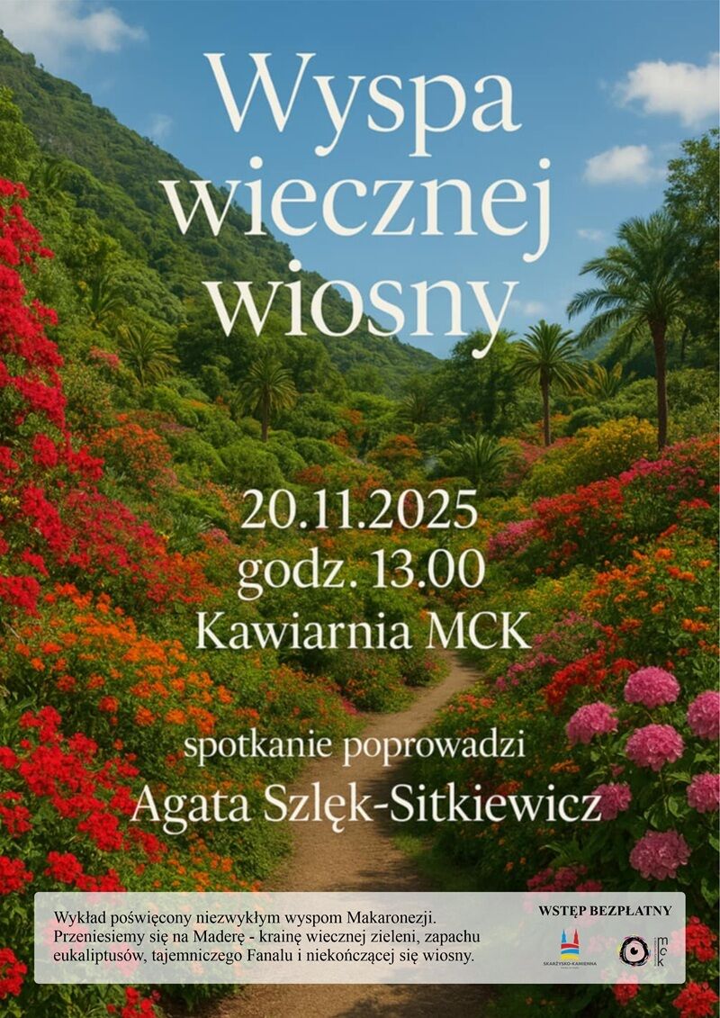 20.11 Spotkanie - Wyspa wiecznej wiosny