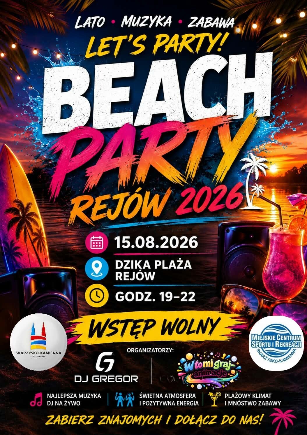 15.08 Beach Party Rejów 