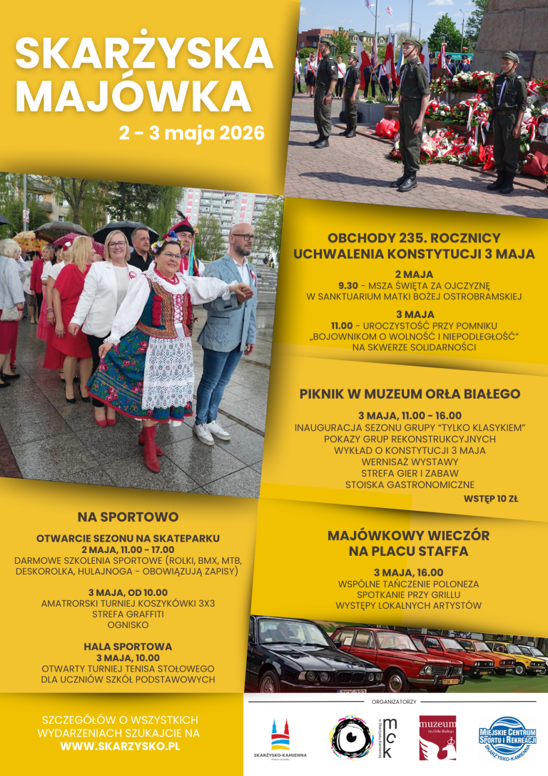 Zapraszamy do wspólnego spędzenia majówki