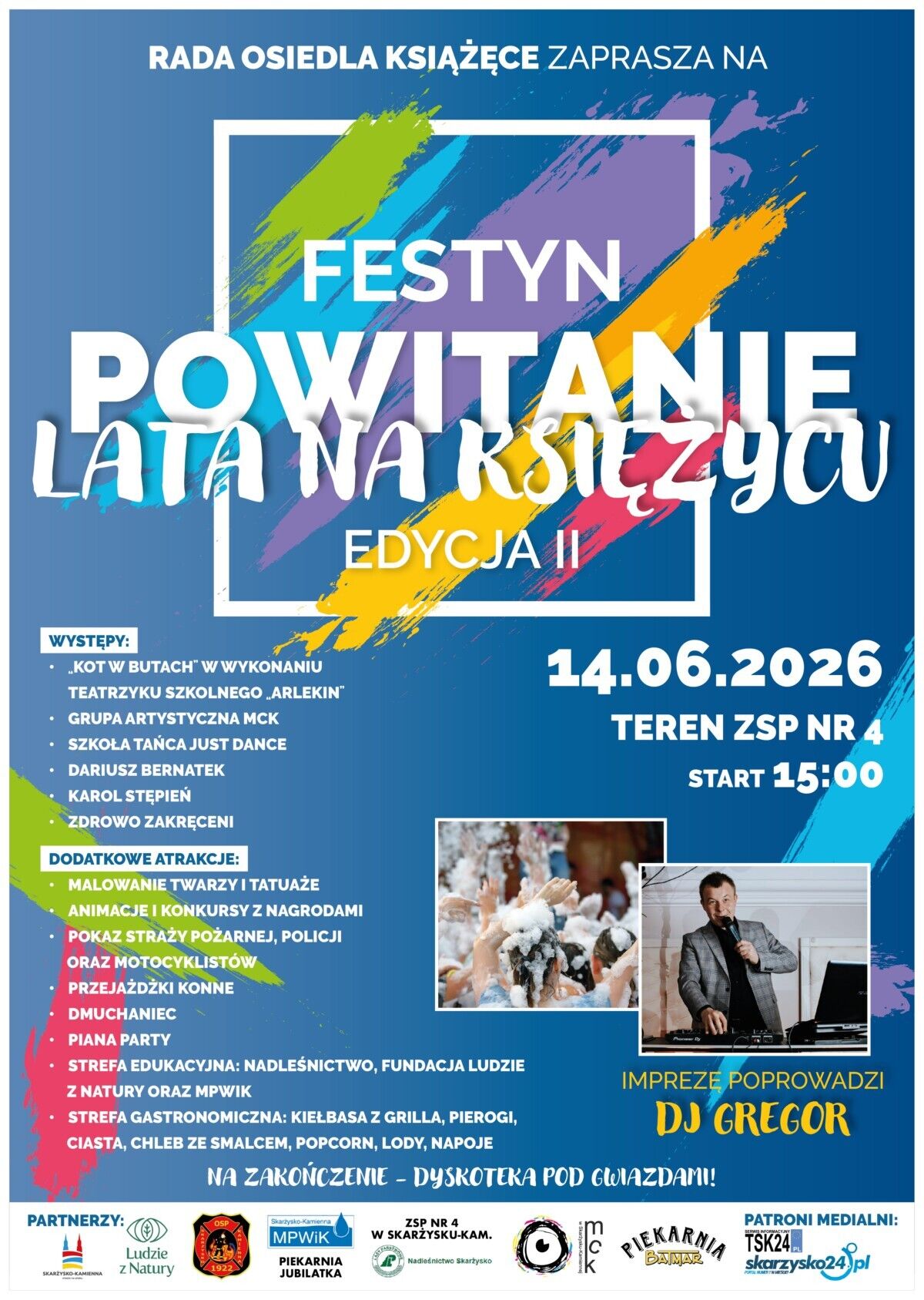 14.06 Festyn Powitanie Lata na Księżycu