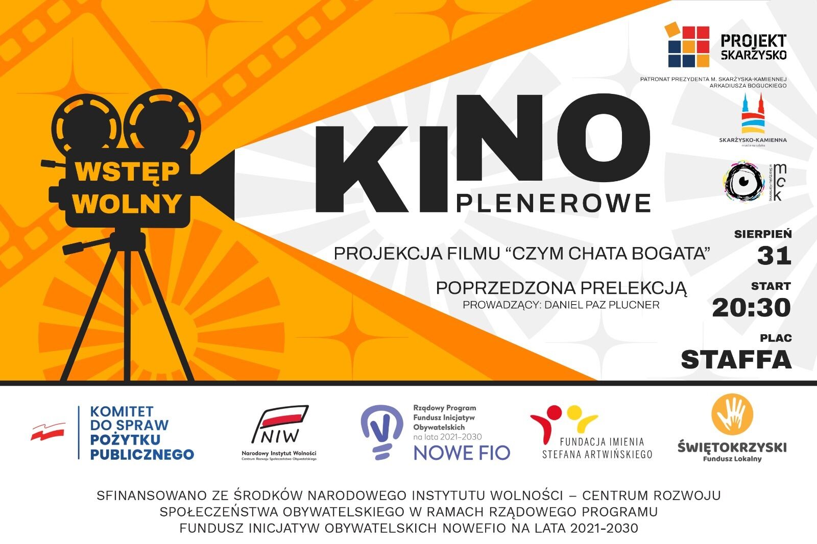 kino plenerowe plakat