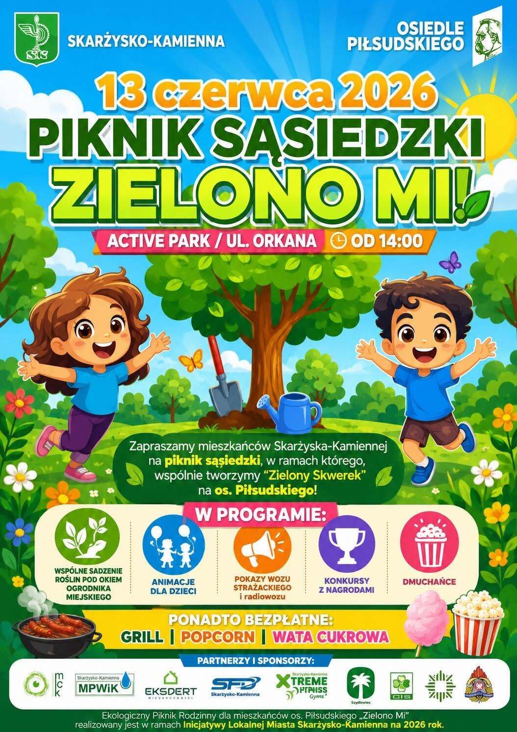 13.06 Piknik sąsiedzki Zielono Mi