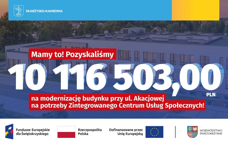 Kolejne miliony z funduszy UE dla Skarżyska