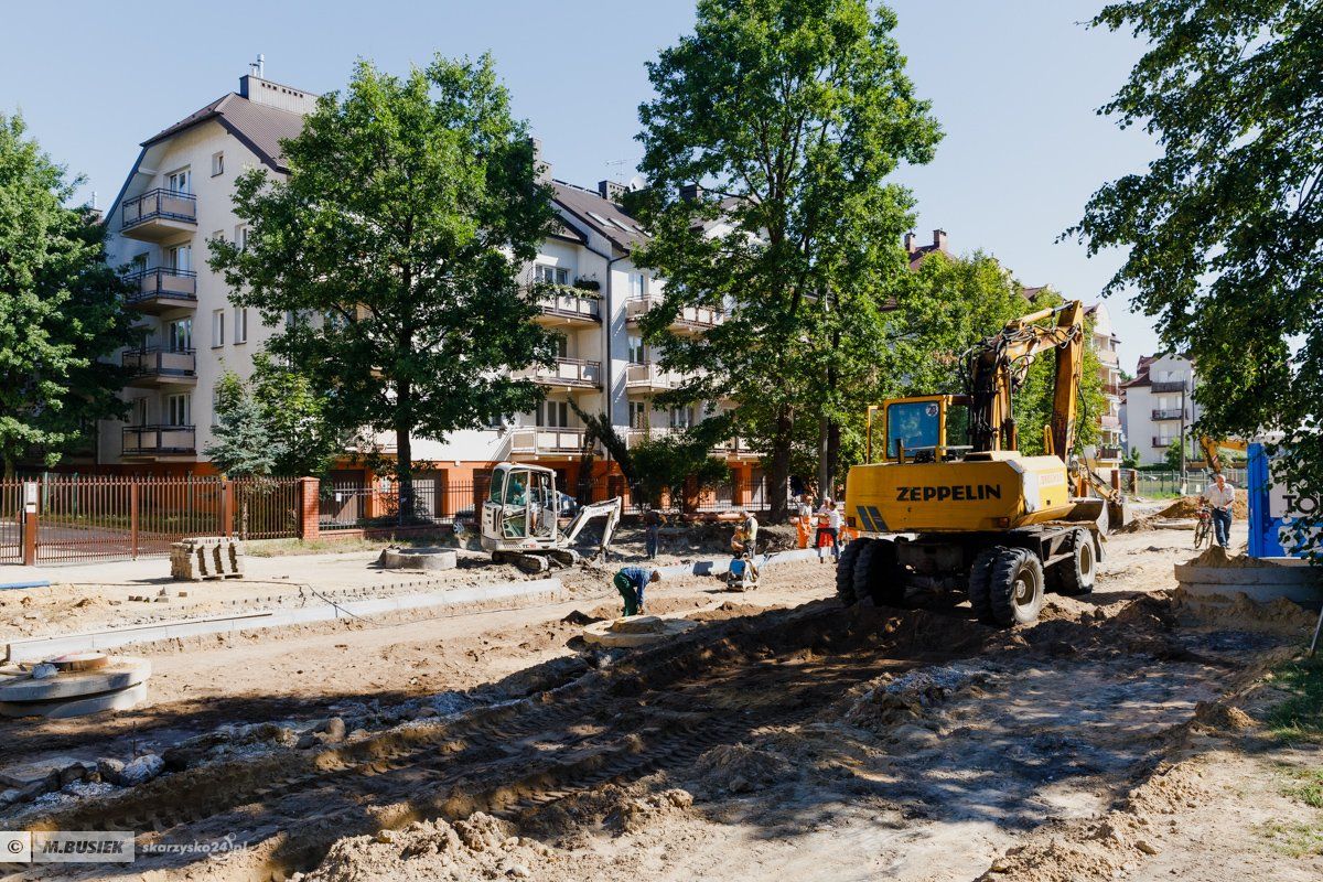Przebudowa ulicy Pułaskiego w Skarżysku-Kamiennej
